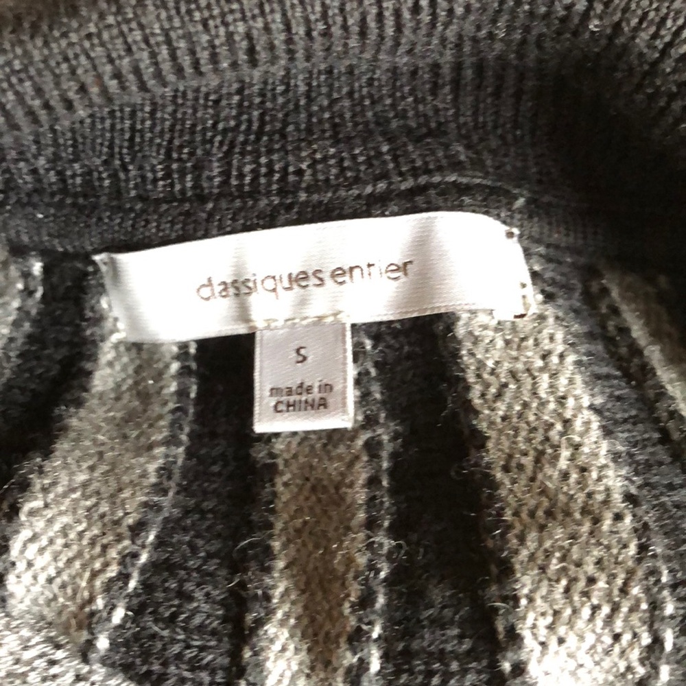 Classiques Entier striped cowl neck sweater - Picture 4 of 6